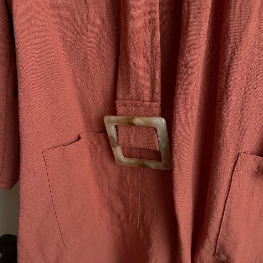 LINEN DRESS - Picture 2 of 4